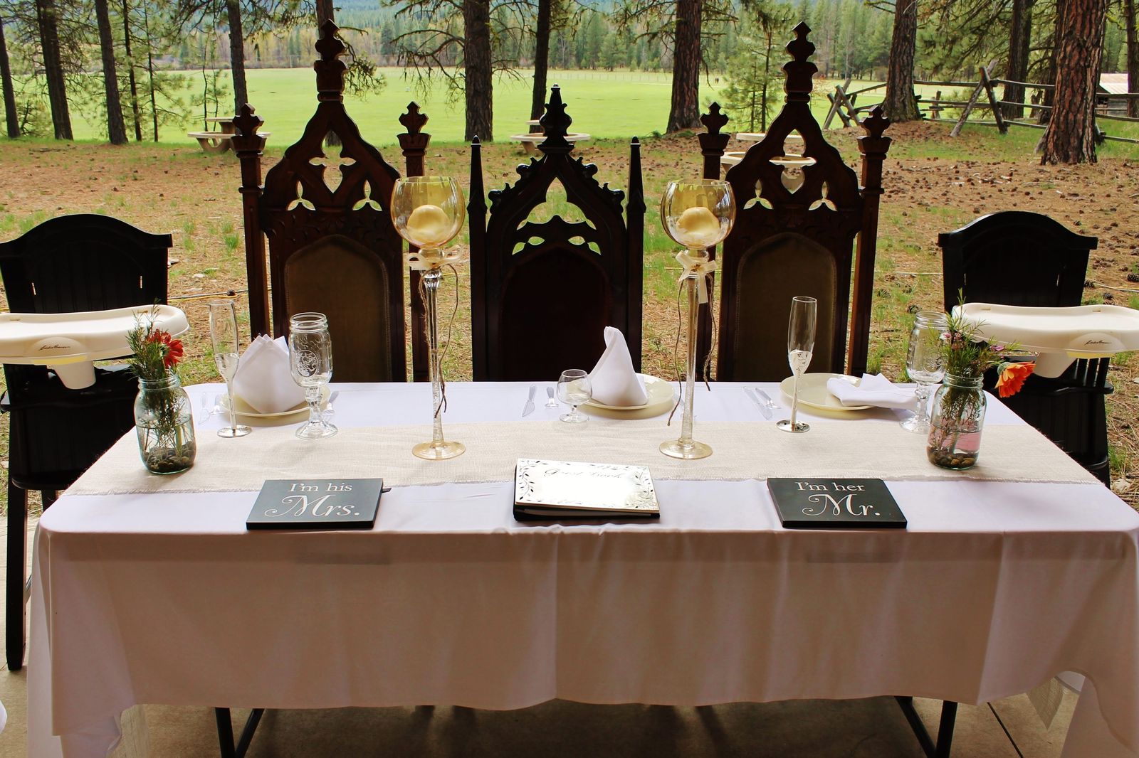 Reception table